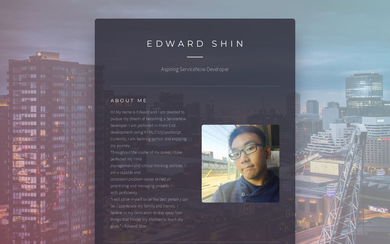 Edward's Portfolio